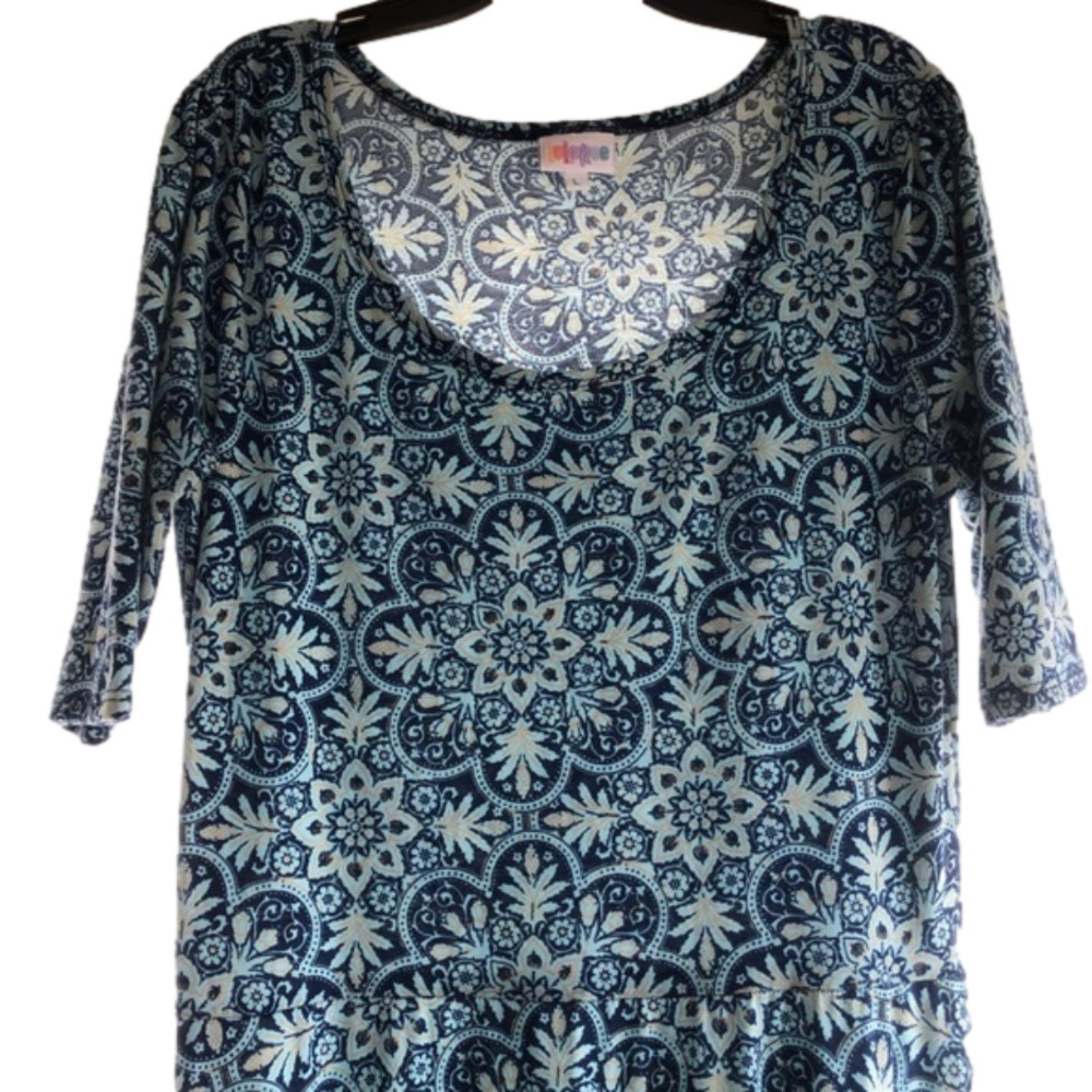 🛍🛍LulaRoe Full Length short sleeved Cotton dress​​
